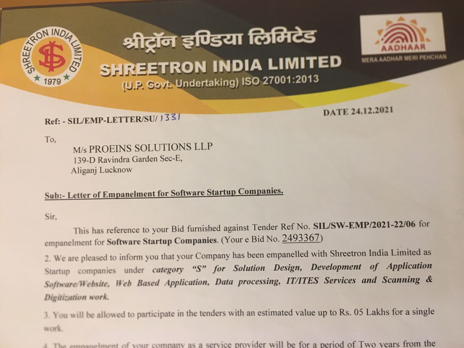 Shreetron